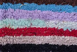 Marokkanischer Berber Teppich Boucherouite 280 x 110 cm