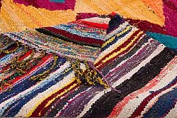 Marokkanischer Berber Teppich Boucherouite 150 x 285 cm
