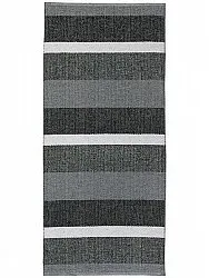 Kunststoffteppiche - Der Horred-Teppich Block metallic (Graphit)