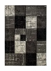 Wilton-Teppich - London Square (schwarz)