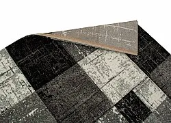 Wilton-Teppich - London Square (schwarz)