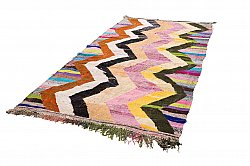 Marokkanischer Berber Teppich Boucherouite 145 x 290 cm