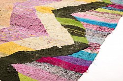 Marokkanischer Berber Teppich Boucherouite 145 x 290 cm
