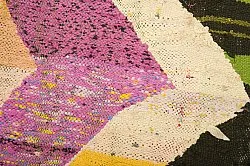 Marokkanischer Berber Teppich Boucherouite 145 x 290 cm