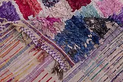Marokkanische Berber Teppich Boucherouite 265 x 165 cm