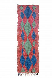 Marokkanische Berber Teppich Boucherouite 330 x 100 cm
