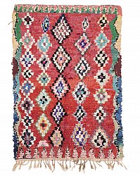 Marokkanischer Berber Teppich Boucherouite 220 x 150 cm