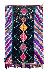 Marokkanischer Berber Teppich Boucherouite 250 x 155 cm