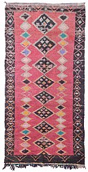 Marokkanischer Berber Teppich Boucherouite 320 x 155 cm