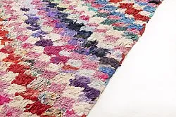 Marokkanischer Berber Teppich Boucherouite 245 x 140 cm
