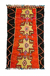 Marokkanische Berber Teppich Boucherouite 240 x 145 cm
