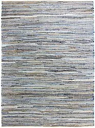 Flickenteppich - Darsi (blau/beige)