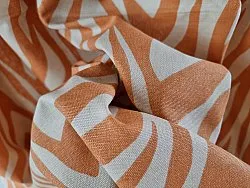 Vorhänge - Baumwollvorhang Laura (orange)