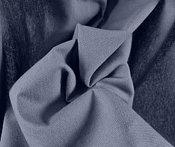Vorhänge - Baumwollvorhang Anja (blau)