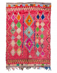 Marokkanischer Berber Teppich Boucherouite 225 x 155 cm