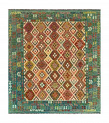 Kelim Teppich Afghan 299 x 266 cm