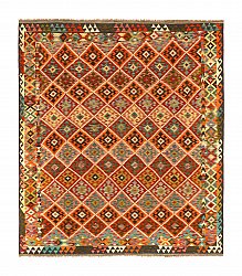 Kelim Teppich Afghan 296 x 258 cm