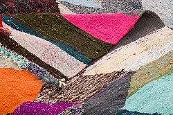 Marokkanischer Berber Teppich Boucherouite 145 x 295 cm