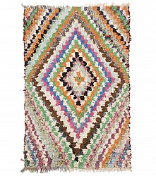 Marokkanischer Berber Teppich Boucherouite 180 x 115 cm