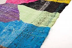 Marokkanischer Berber Teppich Boucherouite 150 x 285 cm
