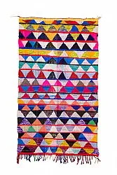 Marokkanischer Berber Teppich Boucherouite 145 x 240 cm