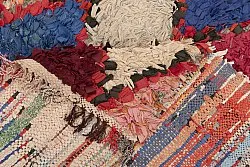 Marokkanischer Berber Teppich Boucherouite 210 x 95 cm