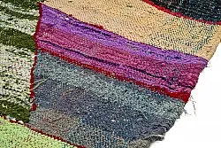 Marockansk Boucherouite-matta 140 x 250 cm