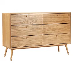 Kommode - Prime - 6 lådor (eiche)