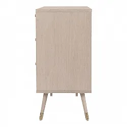 Kommode - Prime - 6 lådor (weißeiche)