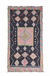 Marokkanischer Berber Teppich Boucherouite 305 x 170 cm