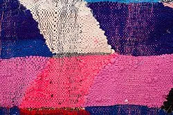 Marokkanischer Berber Teppich Boucherouite 150 x 305 cm