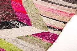 Marokkanischer Berber Teppich Boucherouite 135 x 245 cm