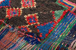 Marokkanischer Berber Teppich Boucherouite 315 x 125 cm