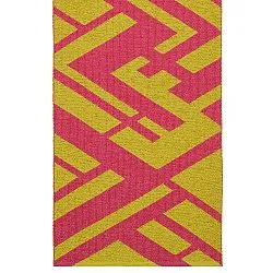 Kunststoffteppiche - Horredsmattan Uma (rosa)