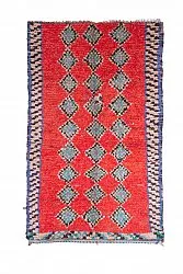 Marokkanische Berber Teppich Boucherouite 285 x 170 cm