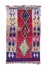 Marokkanischer Berber Teppich Boucherouite 245 x 160 cm