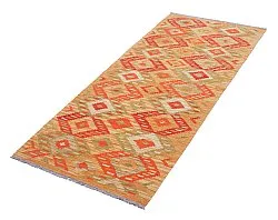 Orientalischer Teppich - Vegi Kelim Hand Woven - 83 x 201 cm