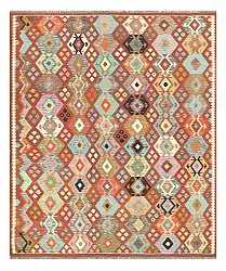 Orientalischer Teppich - Vegi Kelim Hand Woven - 253 x 295 cm