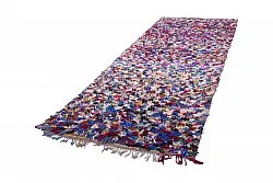 Marokkanischer Berber Teppich Boucherouite 370 x 145 cm