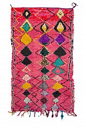 Marokkanischer Berber Teppich Boucherouite 280 x 160 cm