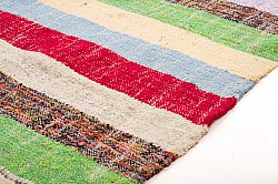 Marokkanischer Berber Teppich Boucherouite 125 x 215 cm