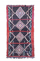 Marokkanische Berber Teppich Boucherouite 285 x 160 cm