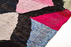 Marokkanischer Berber Teppich Boucherouite 150 x 305 cm