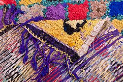 Marokkanische Berber Teppich Boucherouite 185 x 135 cm