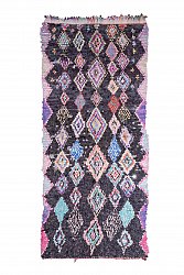 Marokkanischer Berber Teppich Boucherouite 310 x 140 cm