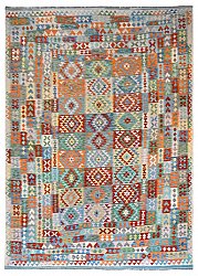 Kelim Teppich Afghan 400 x 295 cm