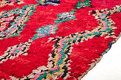 Marokkanischer Berber Teppich Boucherouite 310 x 125 cm