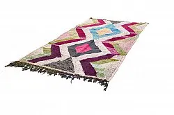 Marokkanischer Berber Teppich Boucherouite 130 x 240 cm
