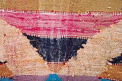 Marokkanischer Berber Teppich Boucherouite 125 x 265 cm