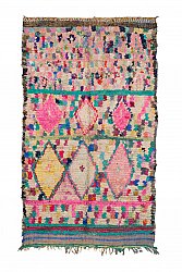 Marokkanischer Berber Teppich Boucherouite 265 x 160 cm